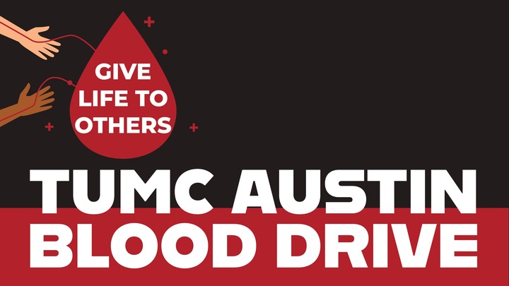 2026 TUMC Blood Donation Opportunities This Spring logo