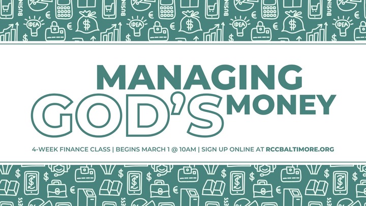 Managing God's Money | Finance Class logo