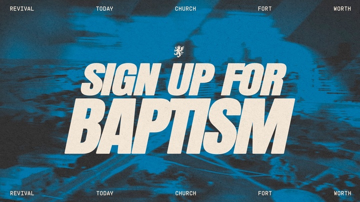 TX | Water Baptism logo