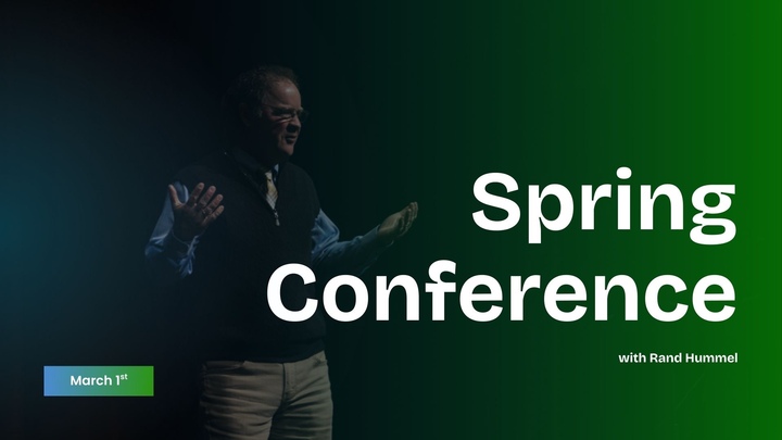 Spring Conference w/ Rand Hummel logo