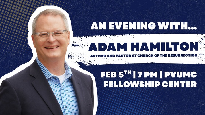 An Evening with Adam Hamilton logo
