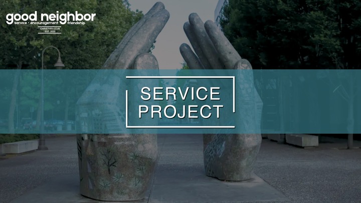 Good Neighbor Club - Safe Space Dinner logo