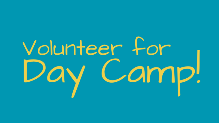 Volunteer for Day Camp 2026 logo