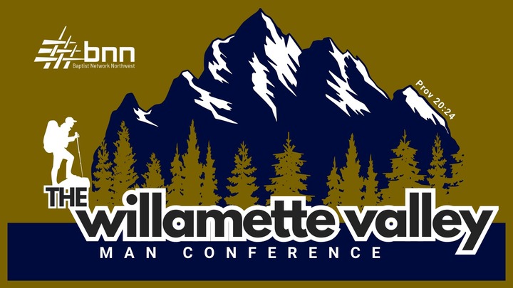 The Willamette Valley Man Conference logo