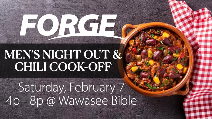 Forge, Men's Night Out & Chili Cook-Off logo