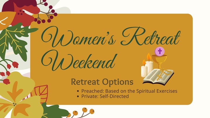 Women's Retreat Weekend (10/16/26-3) logo