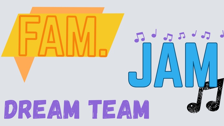 Fam Jam-Dream Team!  logo