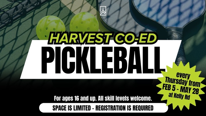 Harvest Co-Ed Pickleball logo