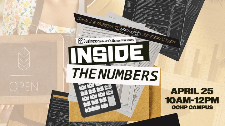 OC Business: Inside the Numbers logo