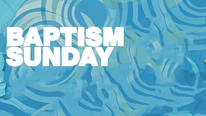 Baptism Sunday logo