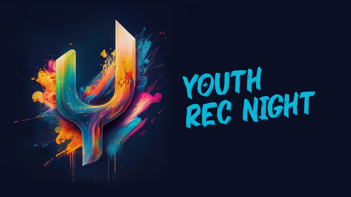 Youth Rec Night: AMONG US logo