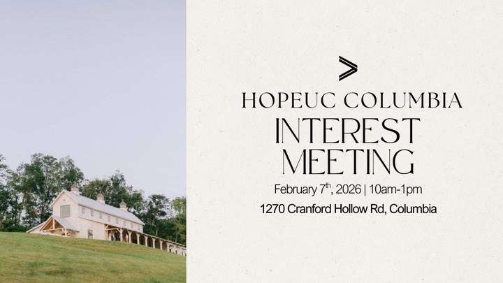 HopeUC Columbia Interest Meeting logo