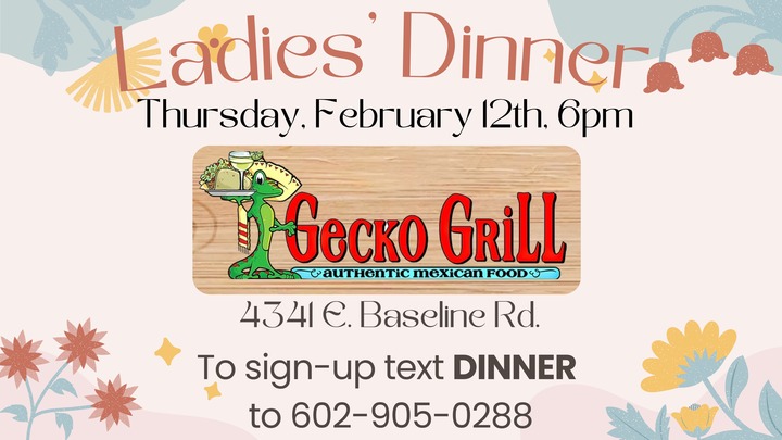 Ladies' Dinner @ Gecko Grill logo