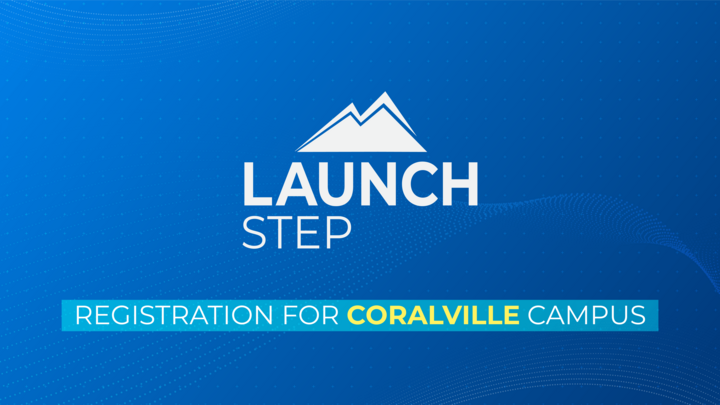 LAUNCH Step - April (Coralville Campus) logo