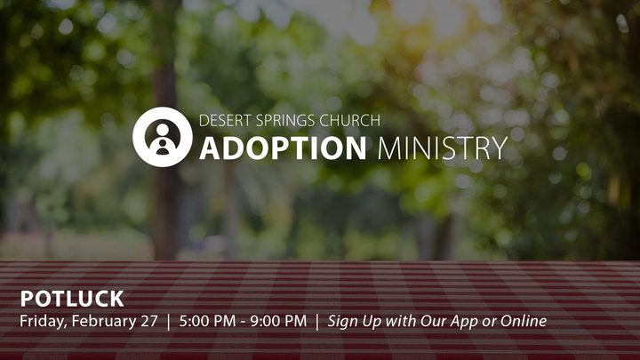 Adoption Potluck logo