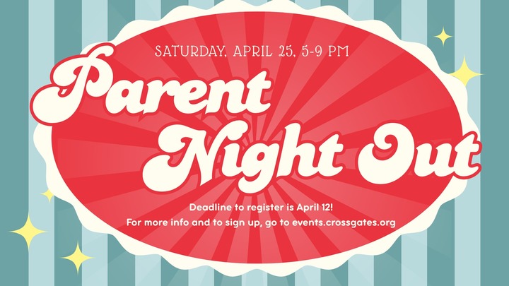 Parent Night Out April logo
