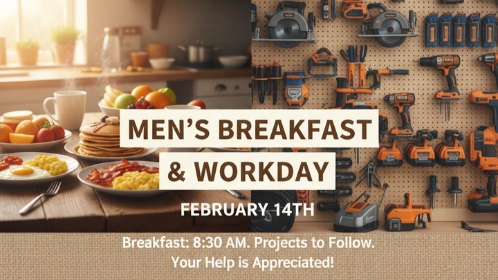 Men's Breakfast and Work Day logo