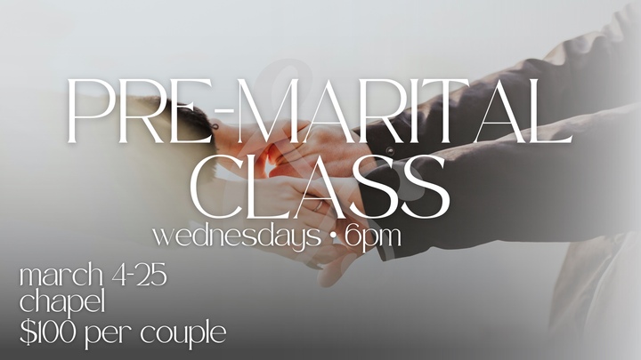 Pre-Marital Class