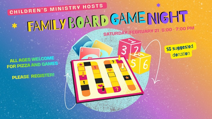 Family Board Game Night logo