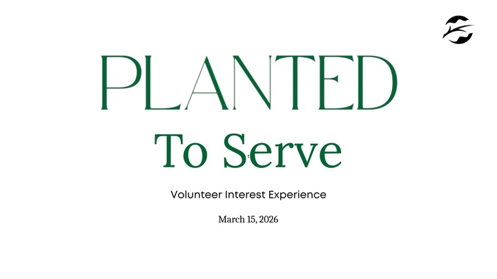 Planted to Serve | Oaks Step up to Serve Experience logo