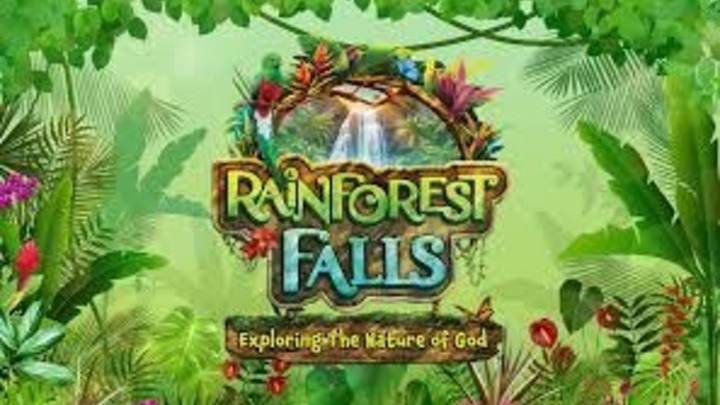 RAINFOREST FALLS Summer Camp 2026 logo