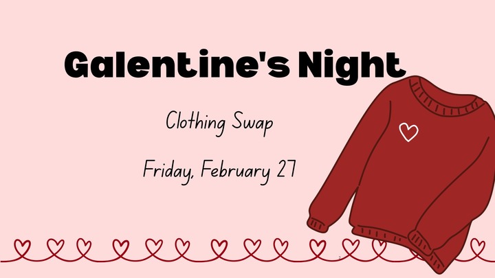 Galentine's Clothing Swap logo