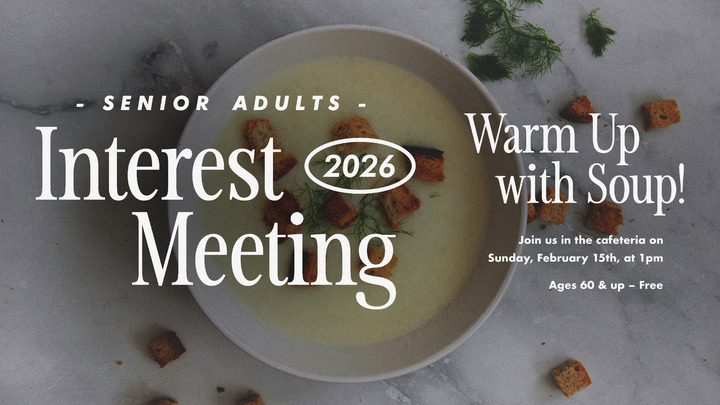 Senior Adult Interest Lunch logo