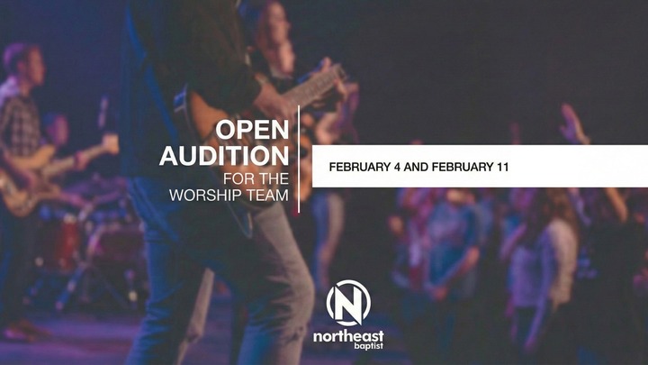 Worship Team Auditions logo