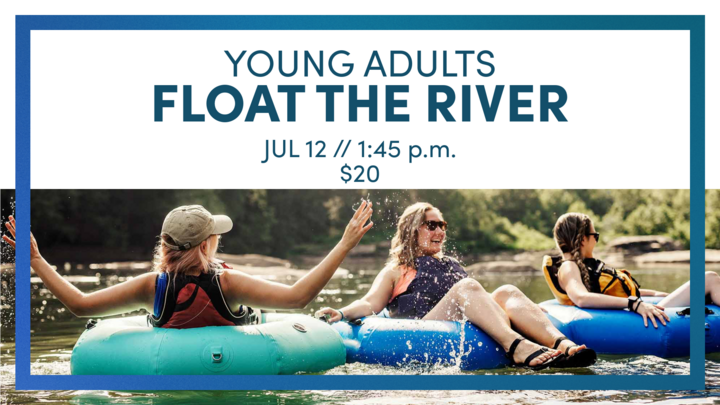 Young Adults - Float the River 2026 logo