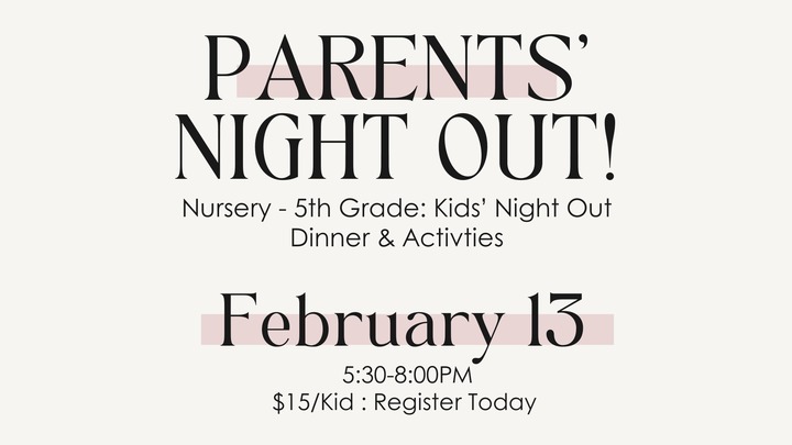 Parents' Night Out logo