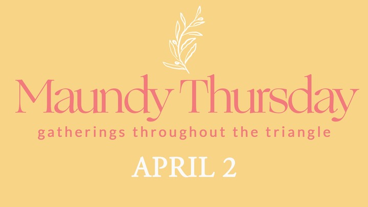 Maundy Thursday Dinners logo