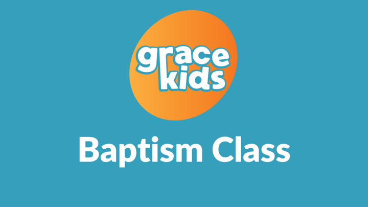 GraceKids Baptism Class logo