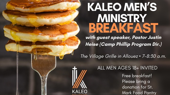 Kaleo (Men's Ministry) Breakfast logo