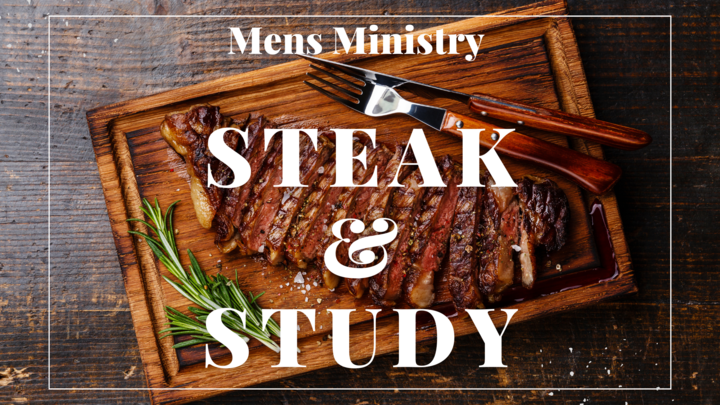 Men's Steak and Study - March 2026 logo