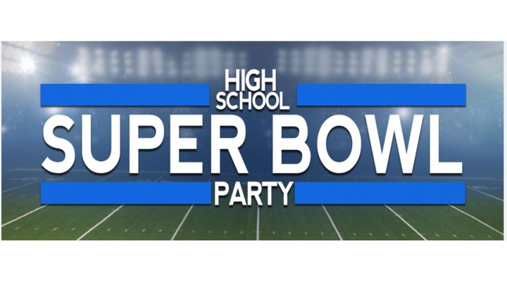 High School Super Bowl Party logo