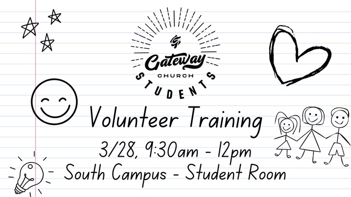 South Students: Volunteer Training