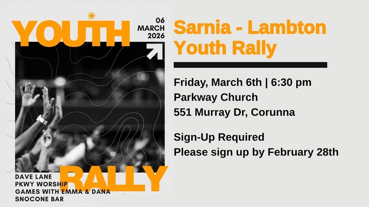 Sarnia Youth Rally logo