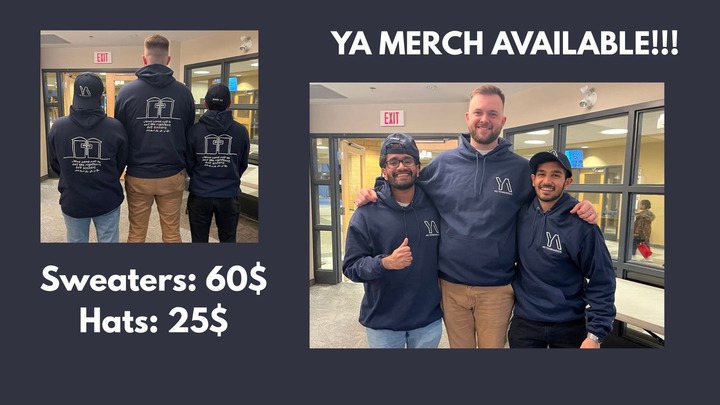 YA Merch! logo