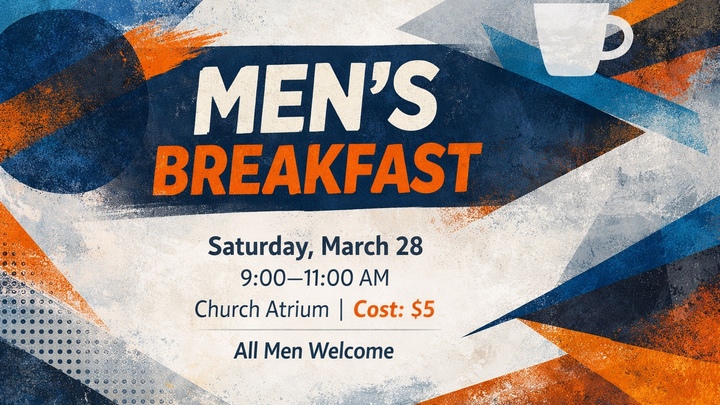 Men’s Breakfast at MVBC logo