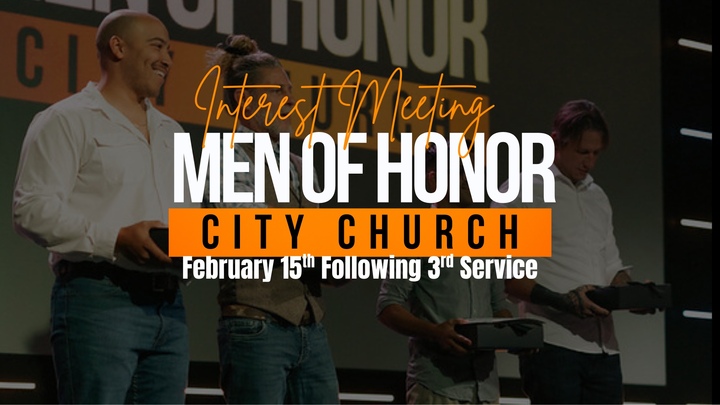 Men of Honor Interest Meeting logo