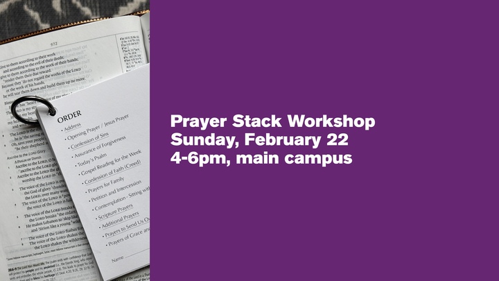 Prayer Stack Workshop logo