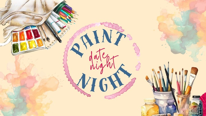 Paint Night Date Night logo