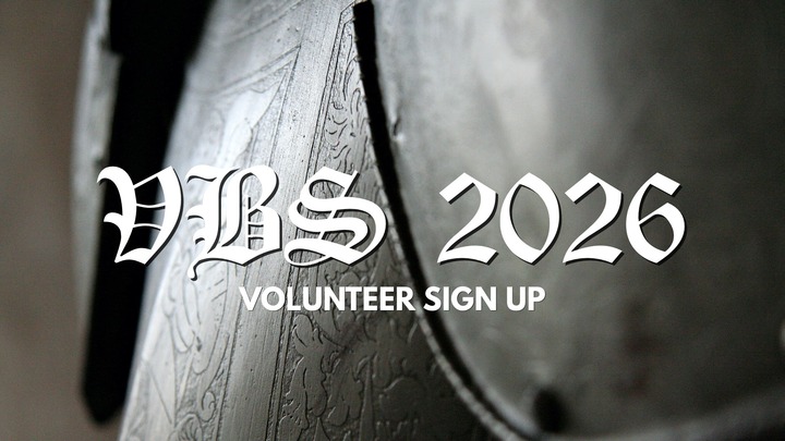 VBS 2026 Volunteer Sign-Up logo