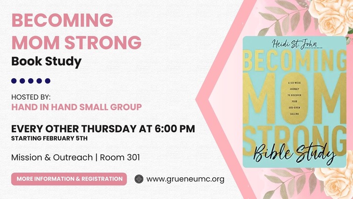 Becoming MomStrong | Hand in Hand Small Group logo