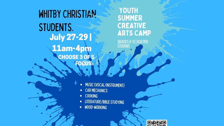 New Creation 2026 - Youth Arts Camp logo