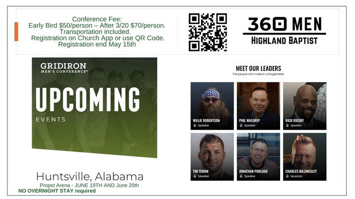 GridIron Men's Conference logo