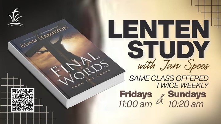 Friday & Sunday Morning Adult Lenten Study logo