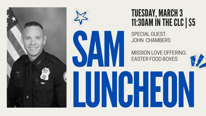 SAM Luncheon - March logo