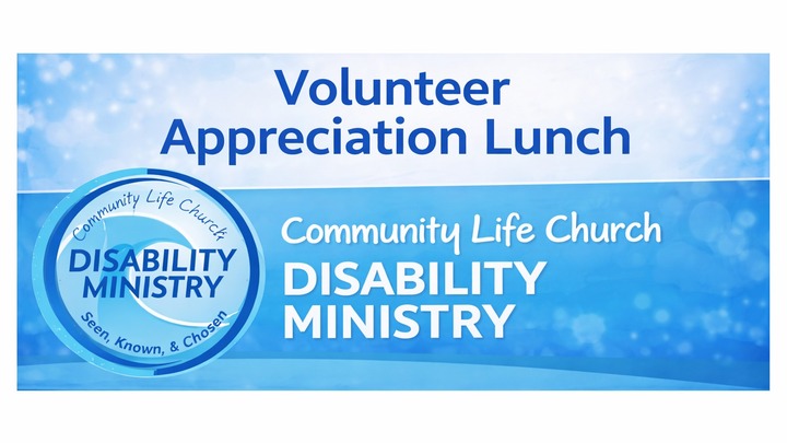 Disability Ministry Volunteer Appreciation logo