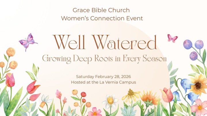 Well Watered La Vernia Women of Grace Connection Event logo